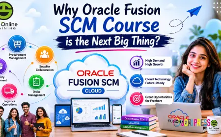 Why Oracle Fusion SCM Course is the Next Big Thing?