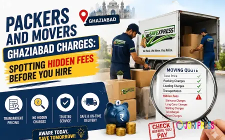 Packers and Movers Ghaziabad Charges: Spotting Hidden Fees Before You Hire