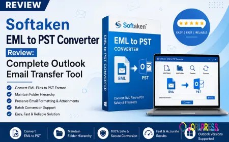 Softaken EML to PST Converter Review: Complete Outlook Email Transfer Tool