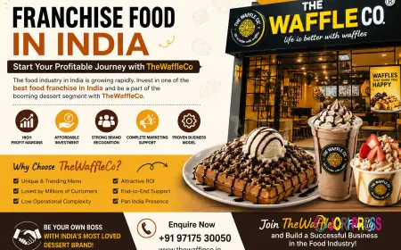 Franchise Food in India: Why TheWaffleCo is the Best Food Franchise in India