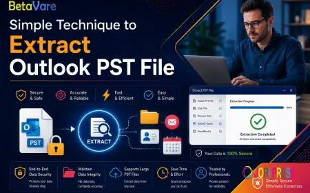 Simple Technique to Extract Outlook PST File