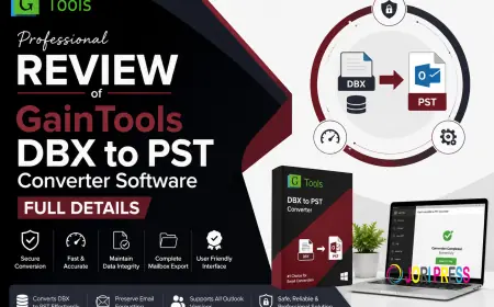 Professional Review of GainTools DBX to PST Converter Software-Full Details