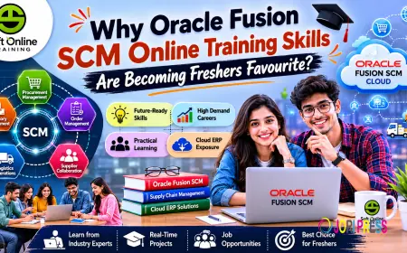Why Oracle Fusion SCM Online Training Skills Are Becoming Freshers Favourite?