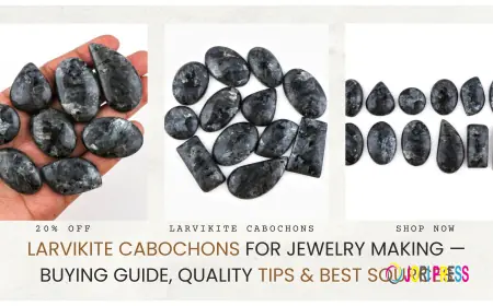 Larvikite Cabochons for Jewelry Making — Buying Guide, Quality Tips & Best Sources