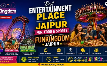 Best Entertainment Place in Jaipur – Food, Sports & Fun at Funkingdom Jaipur