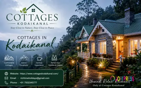 Cottages in Kodaikanal with Lake Views, Group Stays, and Budget Options