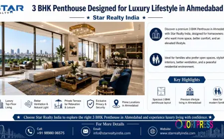 3 BHK Penthouse in Ahmedabad for Luxury Living with Modern Comfort
