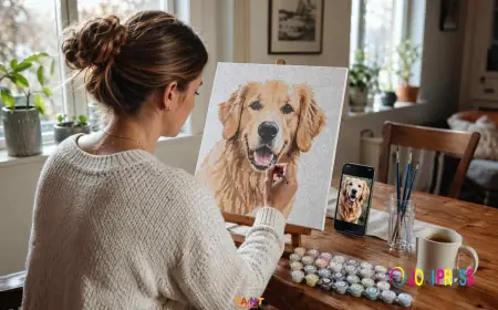 Why Custom Paint by Numbers UK Is the Perfect Gift for People Who Already Have Everything