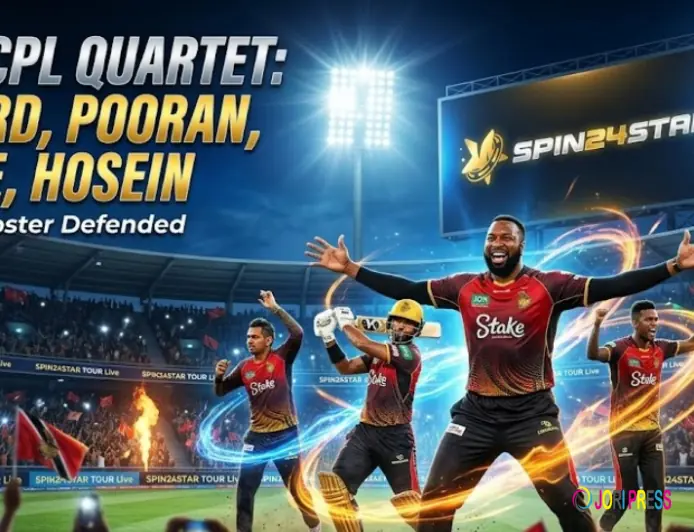 TKR Secures Core Stars Pollard, Pooran, Narine, and Hosein for CPL 2026