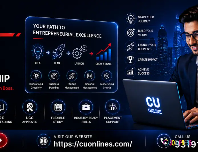 CU Online BBA Entrepreneurship Program – Course Details, Eligibility & Career Scope