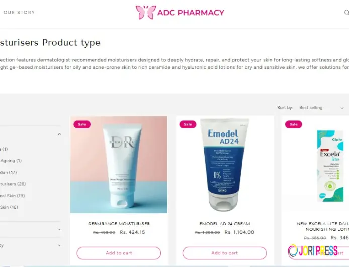 Best Moisturisers in Ghaziabad | ADC Pharmacy
