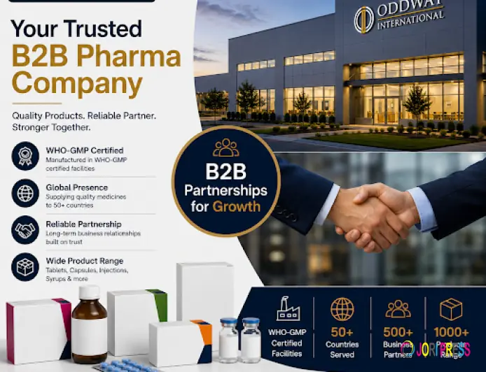 Leading B2B Pharmaceutical Company in USA - Oddway International