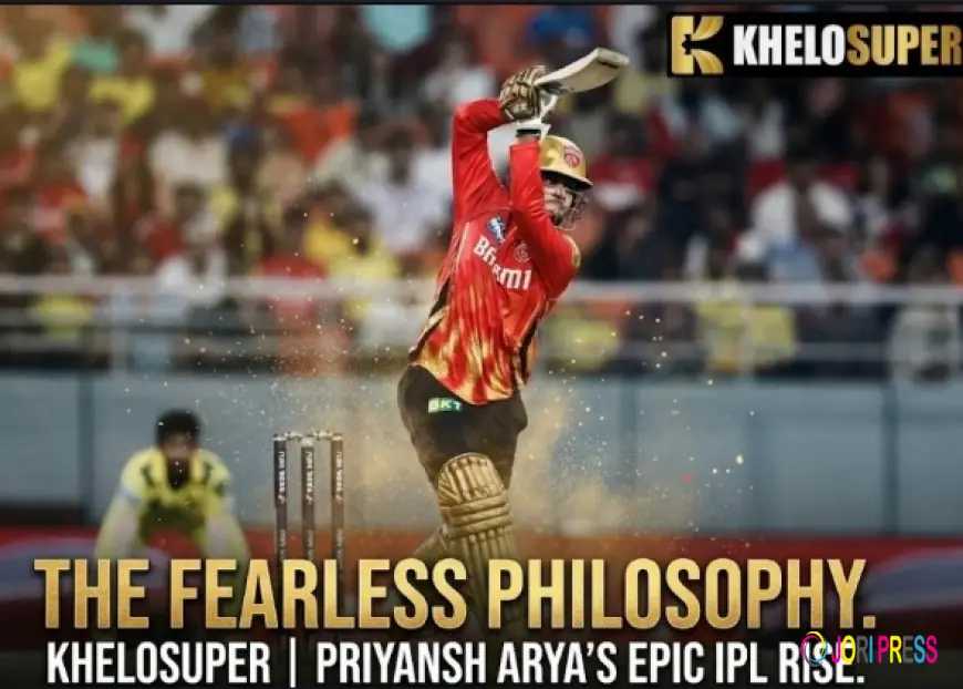 Khelosuper Updates: Priyansh Arya's Fearless Cricket
