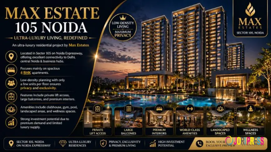 Max Estate 105 Noida | Smart Choice for Luxury Investment