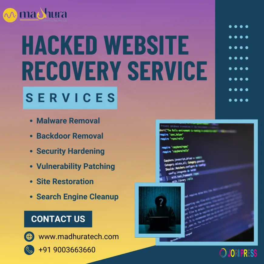 Madhura Technologies – WordPress Security Hacked Website Recovery Services in Coimbatore