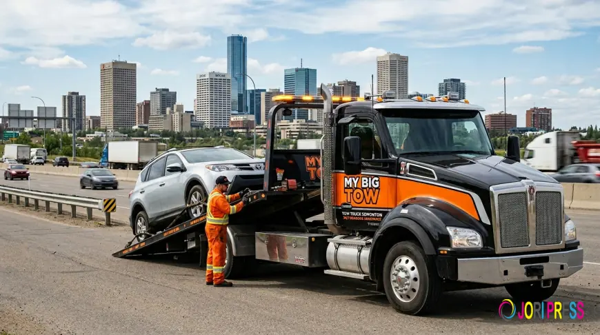 Tow Truck Edmonton: Stuck on Road? Get Help Fast