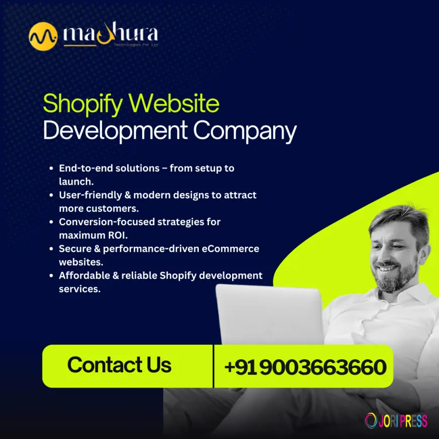 Top Shopify Website Development Company in Coimbatore by Madhura Technologies