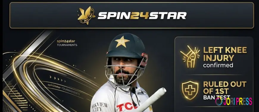 Spin24star: Babar Azam Out of 1st BAN Test