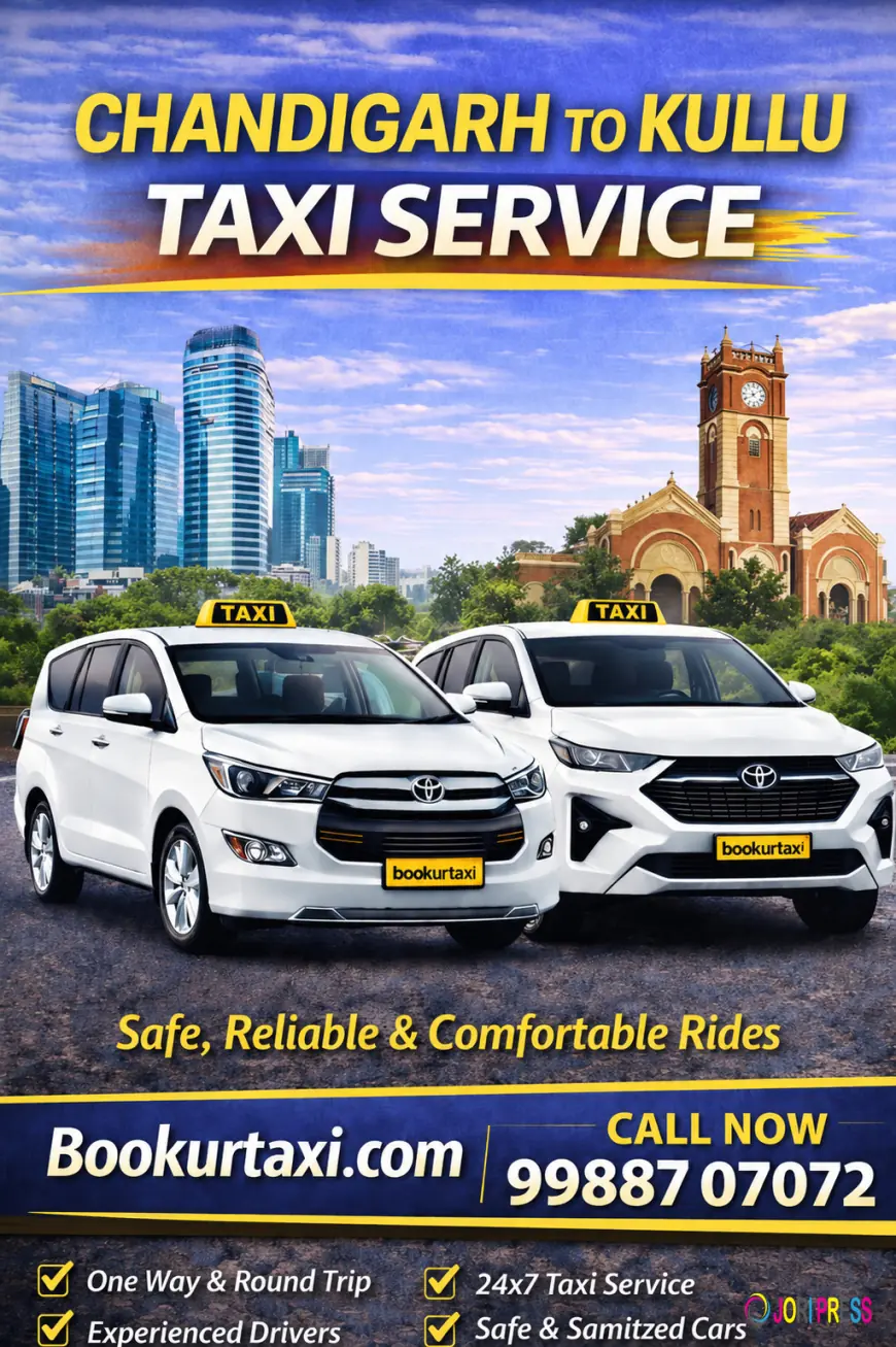 Chandigarh to Kullu Taxi | Booking Start ₹Best Fare - BookUrTaxi