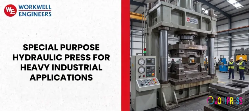 Special Purpose Hydraulic Press for Heavy Industrial Applications