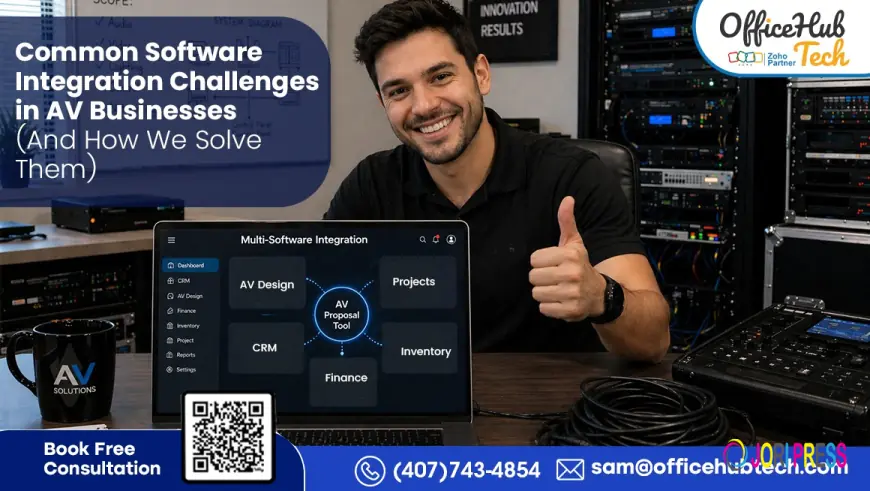 Common Software Integration Challenges in AV Businesses (And How We Solve Them)