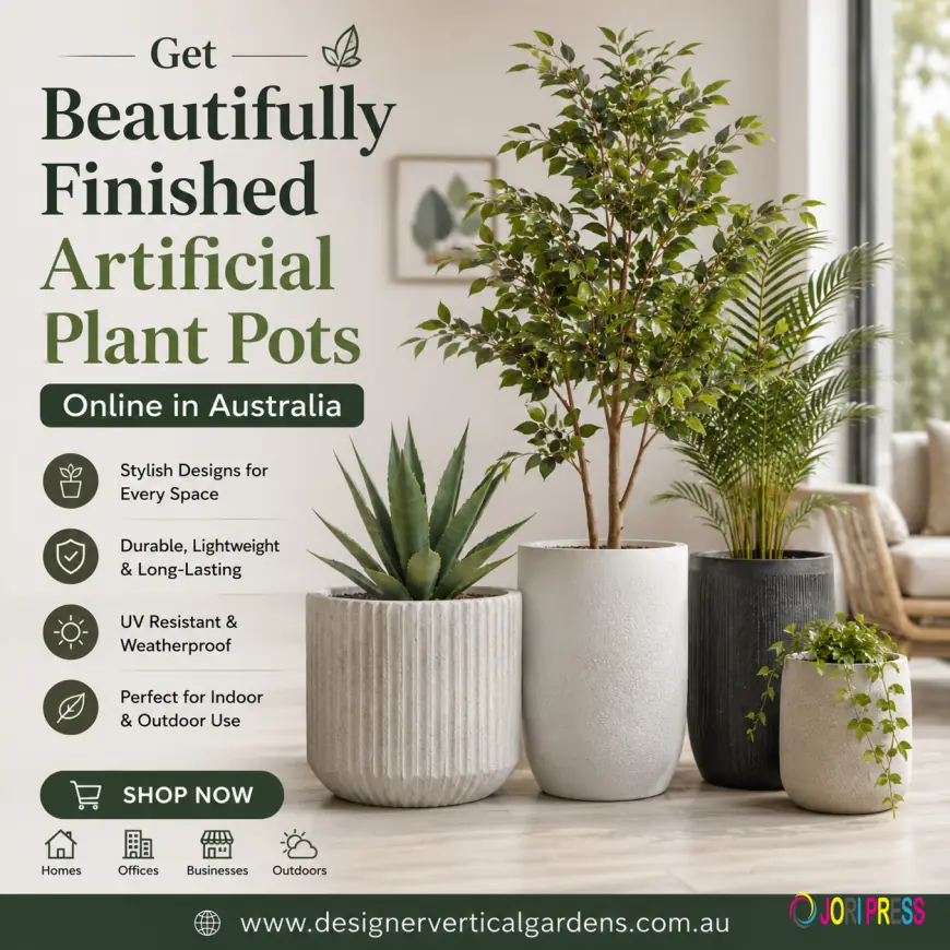 Get Beautifully Finished Artificial Plant Pots Online in Australia