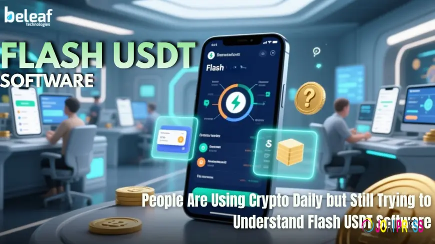People Are Using Crypto Daily but Still Trying to Understand Flash USDT Software