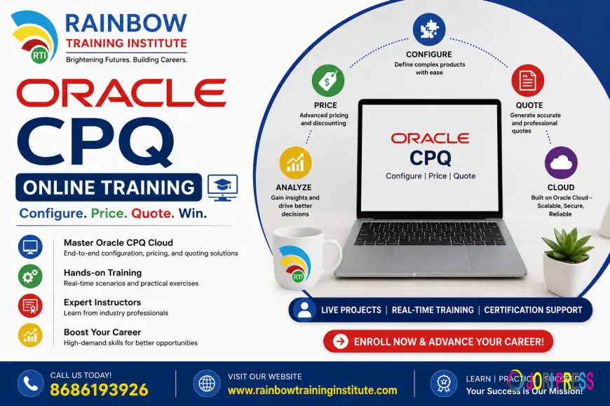 Oracle CPQ online training