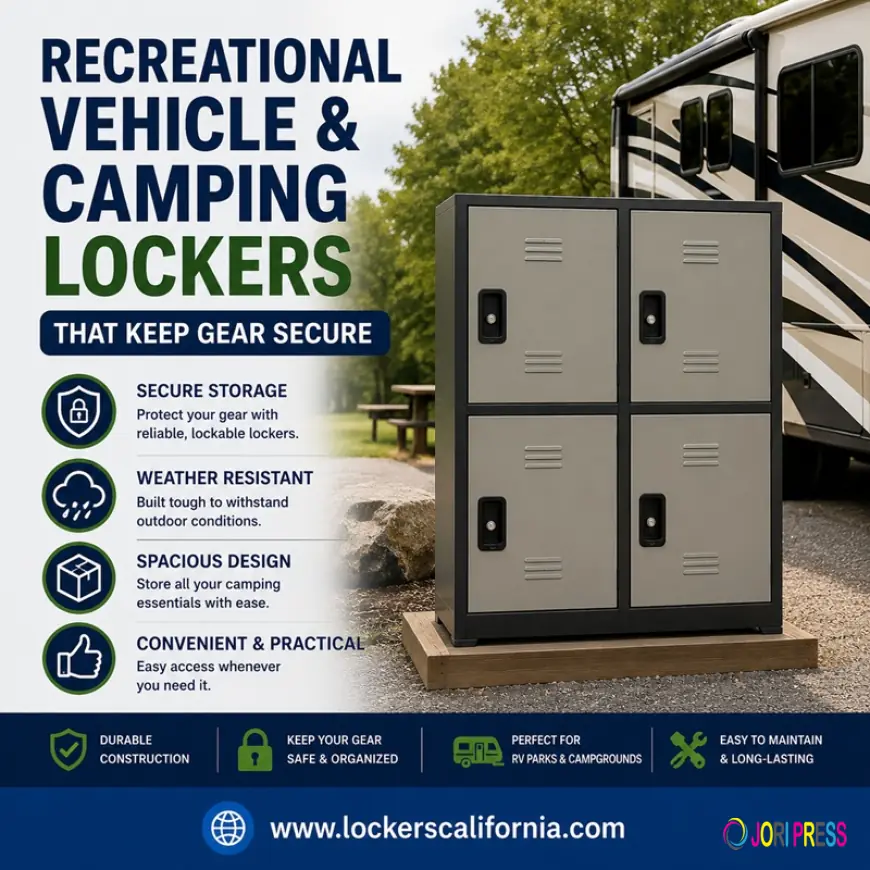 Recreational Vehicle and Camping Lockers That Keep Gear Secure