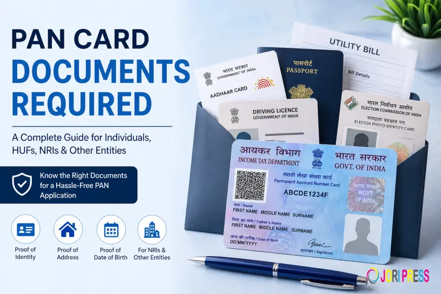 What are the Documents Required for PAN Card?
