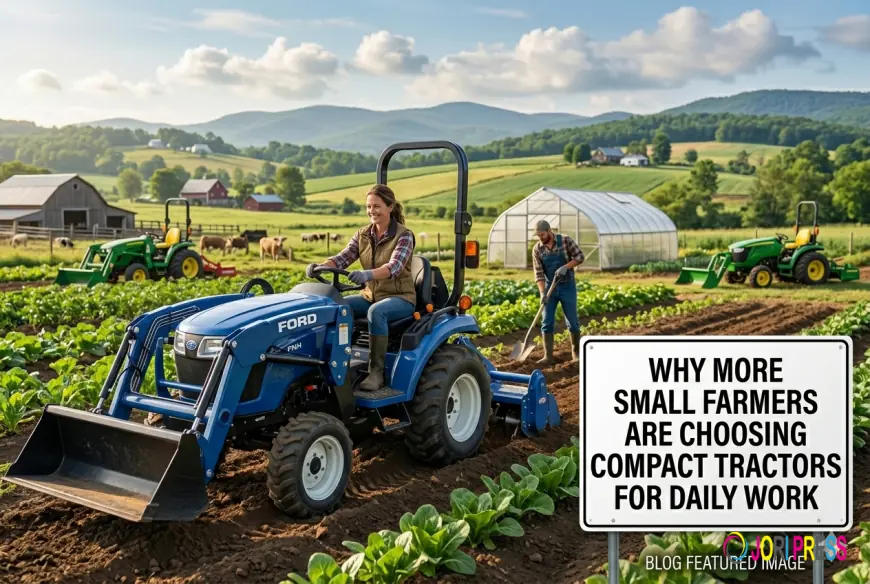 Why More Small Farmers Are Choosing Compact Tractors for Daily Work