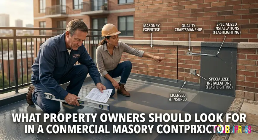 What Property Owners Should Look for in a Commercial Masonry Contractor