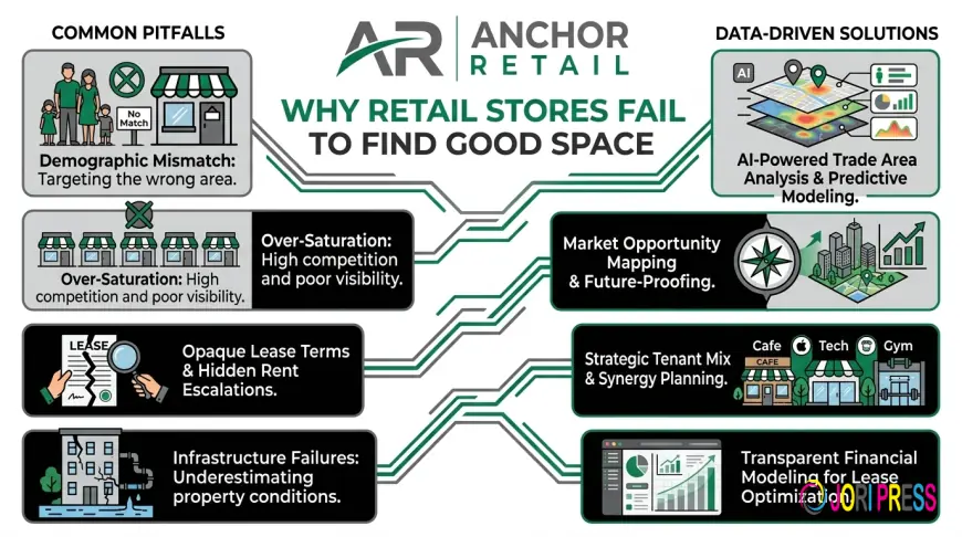 Why Retail Stores Fail to Find Good Space