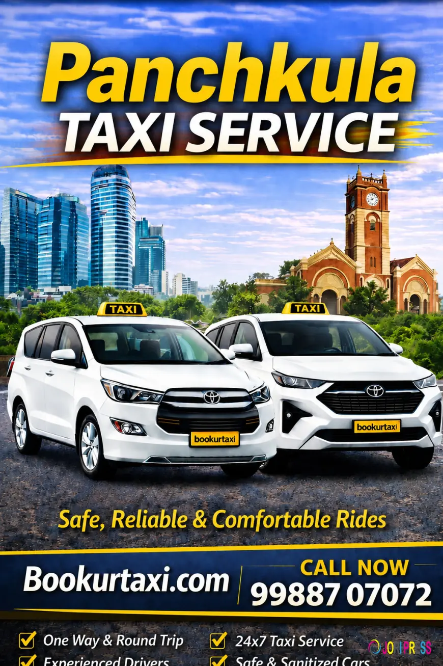 Panchkula Taxi Service | BookUrTaxi - Chandigarh & Mohali Cab Booking Now 9₹ Km