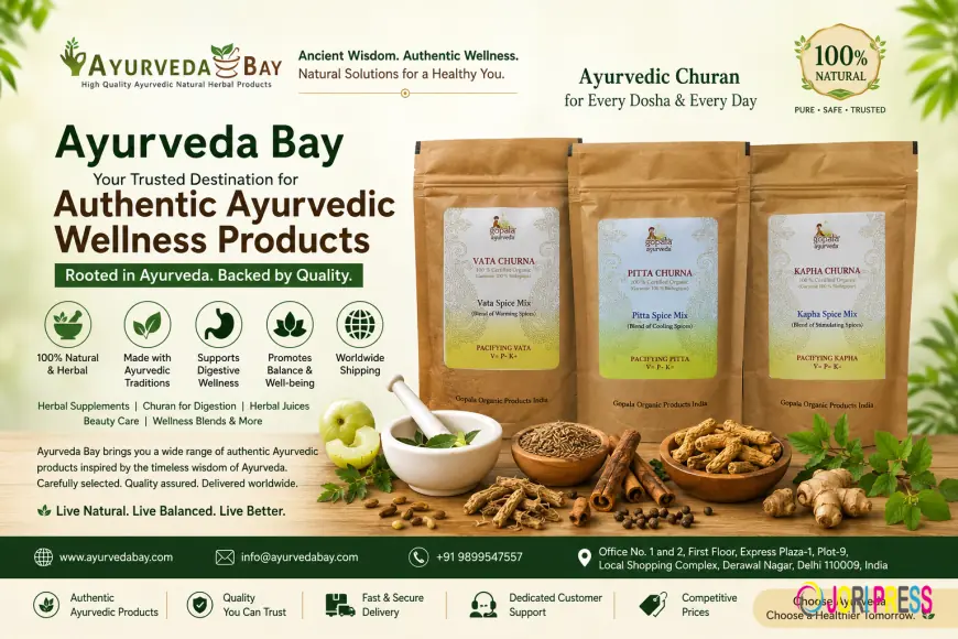 Ayurveda Bay Brings Traditional Herbal Wellness to Global Consumers