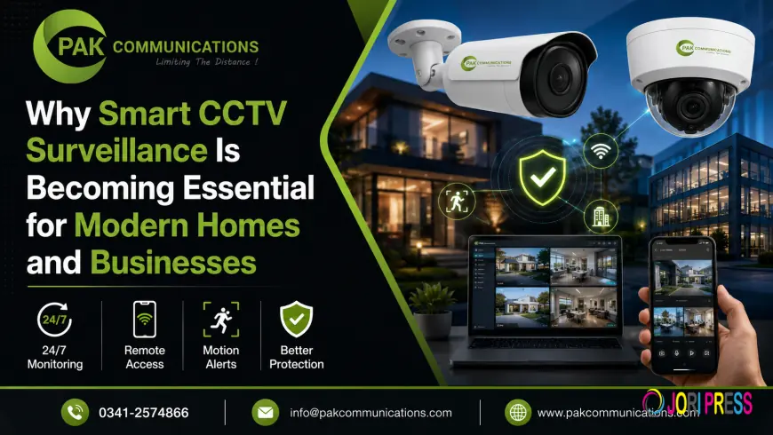 Why Smart CCTV Surveillance Is Becoming Essential for Modern Homes and Businesses
