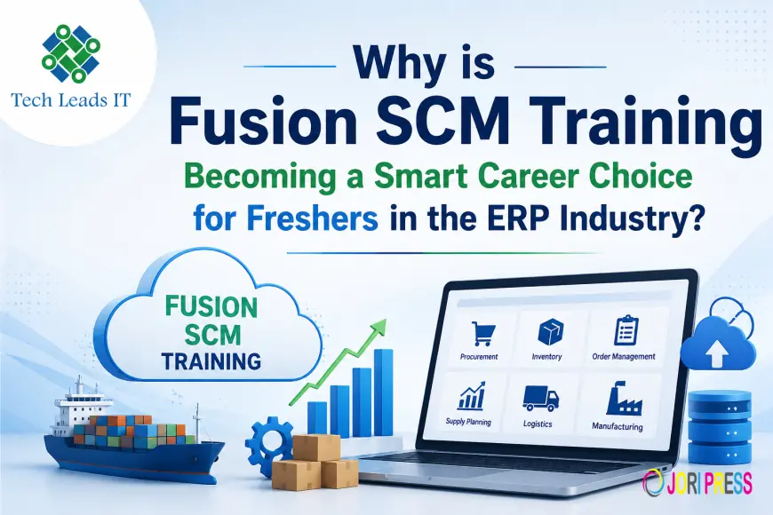 Why Is Oracle Fusion SCM Course the Smartest Career Move for Freshers in 2026?