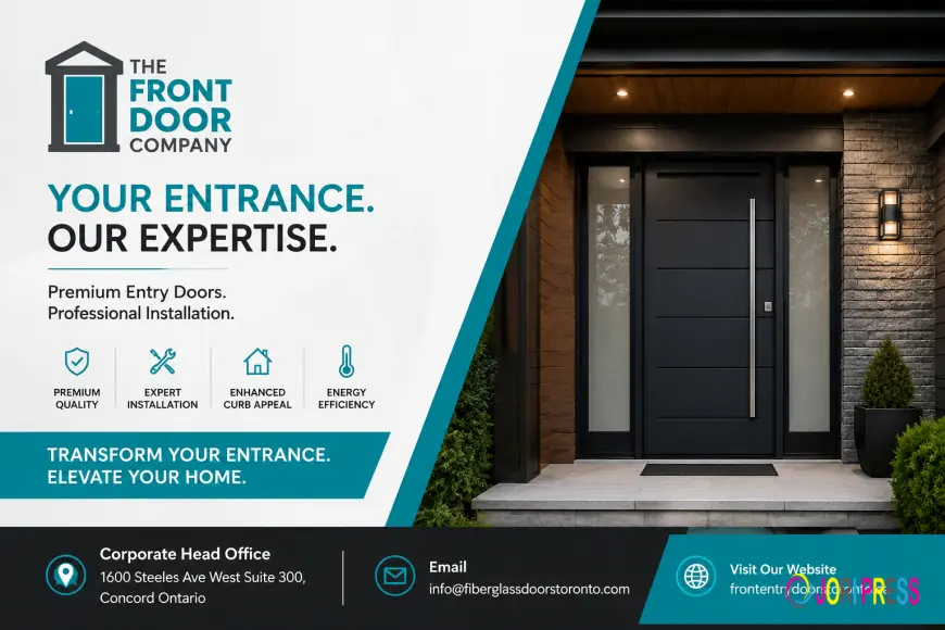 Trusted Entry Door Company in Toronto for Modern Homes