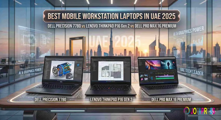 Best Laptops in UAE 2026: Dell Precision 7780 vs Lenovo ThinkPad P16 Gen 2 vs Dell Pro Max 16 Premium