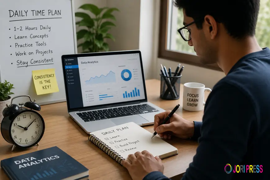 How Much Time Should Beginners Spend Learning Data Analytics Daily?