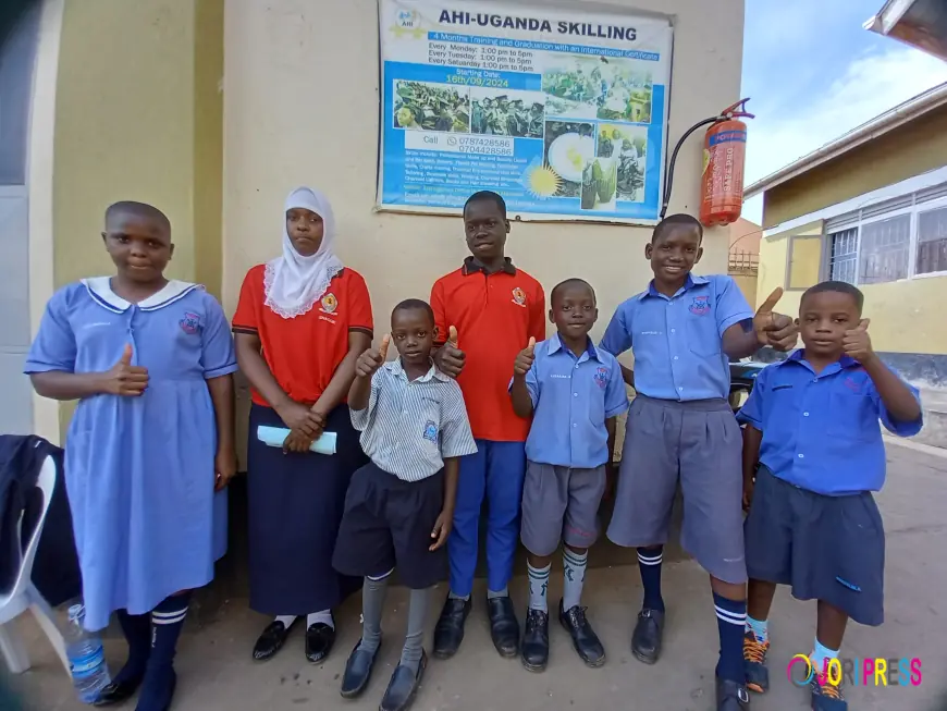 AHI Uganda hosts dedication prayer ceremony for sponsored students 
