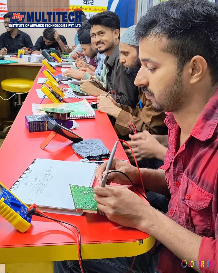 Why is Multitech Institute leading the AC PCB Repairing Course in Tilak Nagar today?