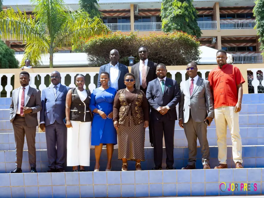 Newly Elected Leadership of National Youth Council of Uganda Sworn.