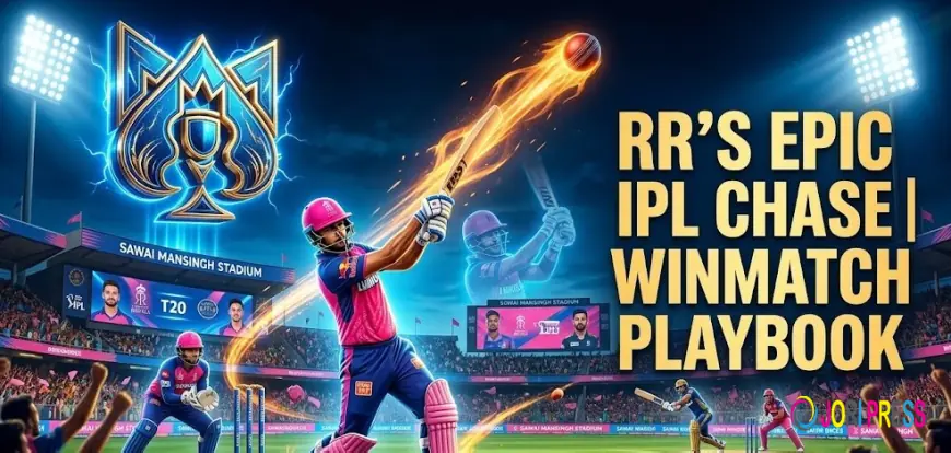 RR's Epic IPL Chase | winmatch playbook