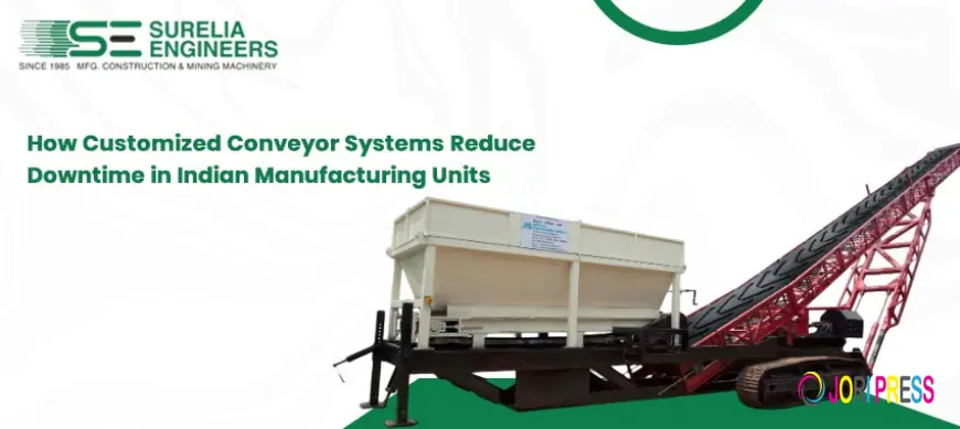 How Customized Conveyor Systems Reduce Downtime in Indian Manufacturing Units