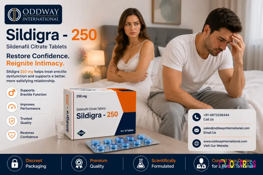 Sildigra 250mg Tablets Price | Sildigra Tablet USA - Oddway