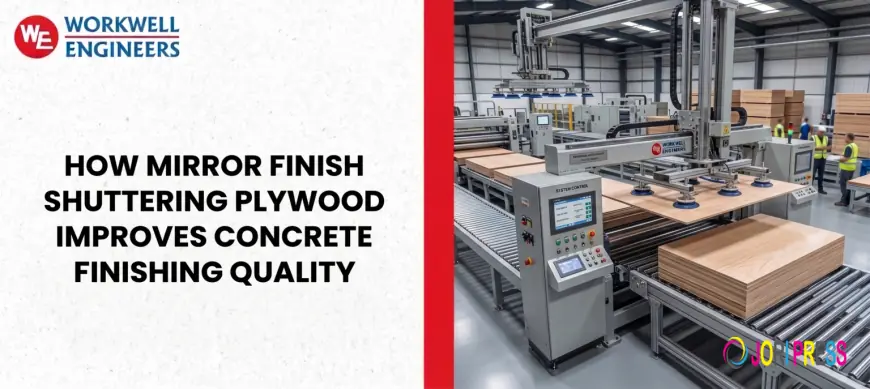 How Mirror Finish Shuttering Plywood Improves Concrete Finishing Quality