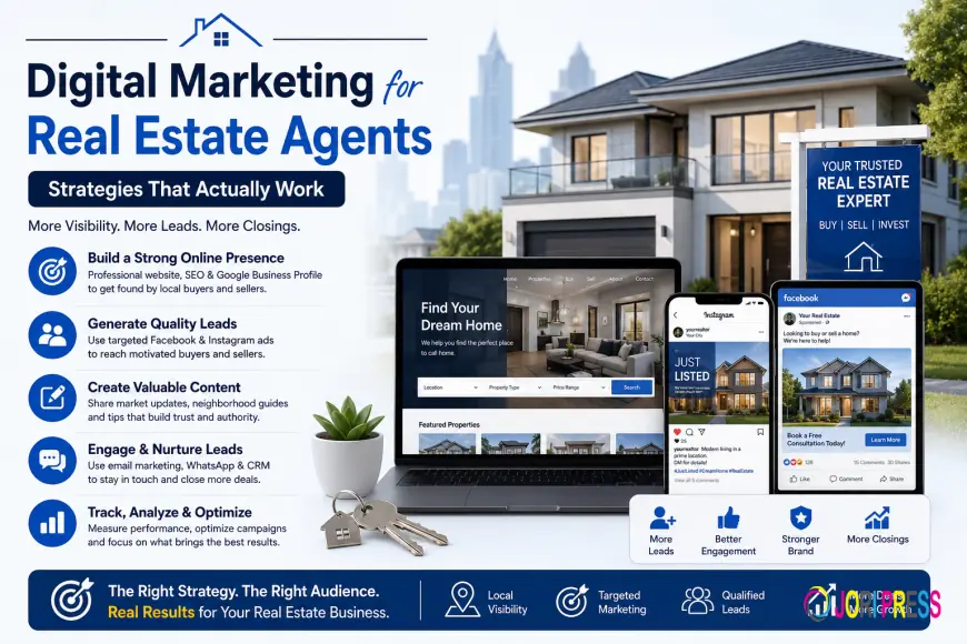 Digital Marketing for Real Estate Agents — Strategies That Actually Work