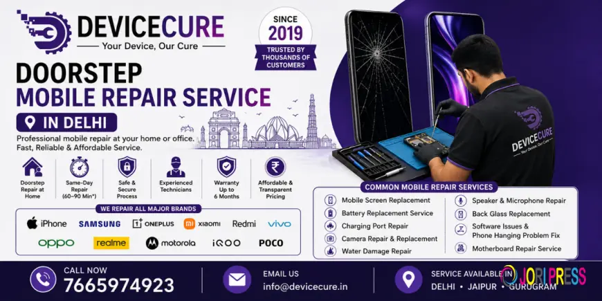 Devicecure Delhi – Best Doorstep Mobile Repair Service