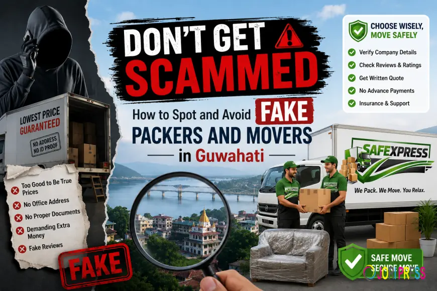 Don't Get Scammed: How to Spot and Avoid Fake Packers and Movers in Guwahati